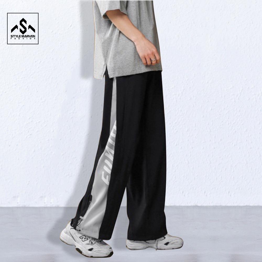 Quần Jogger Ống Suông Rộng Phối Viền Sọc Màu Kiểu Dáng Trẻ Trung Năng Động STYLE MARVEN - JOGGER NAM 90000100C2