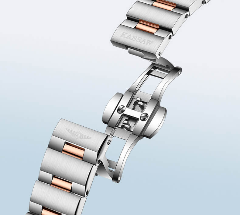 Đồng hồ nữ chính hãng KASSAW K1009-2 chống nước 50m ,chống xước ,kính sapphire ,100% hàng mới,Bảo hành 24 tháng