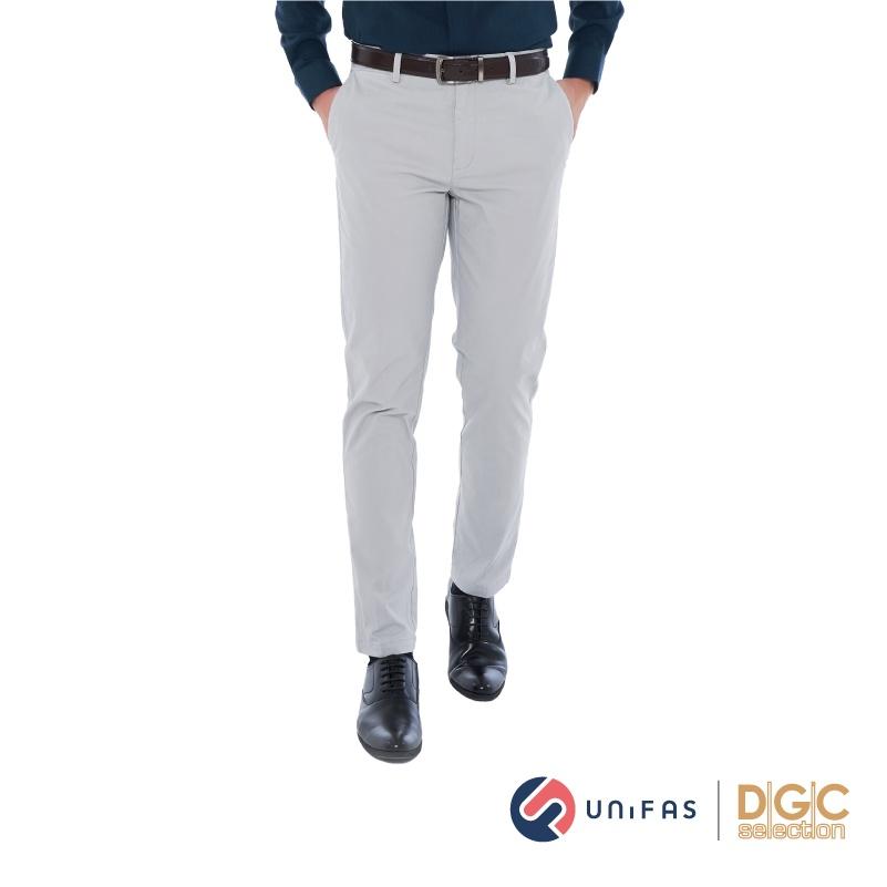 Quần kaki nam không ly thời trang DGC form dáng ôm Slim Fit chất vải mềm mịn SQKCB16M
