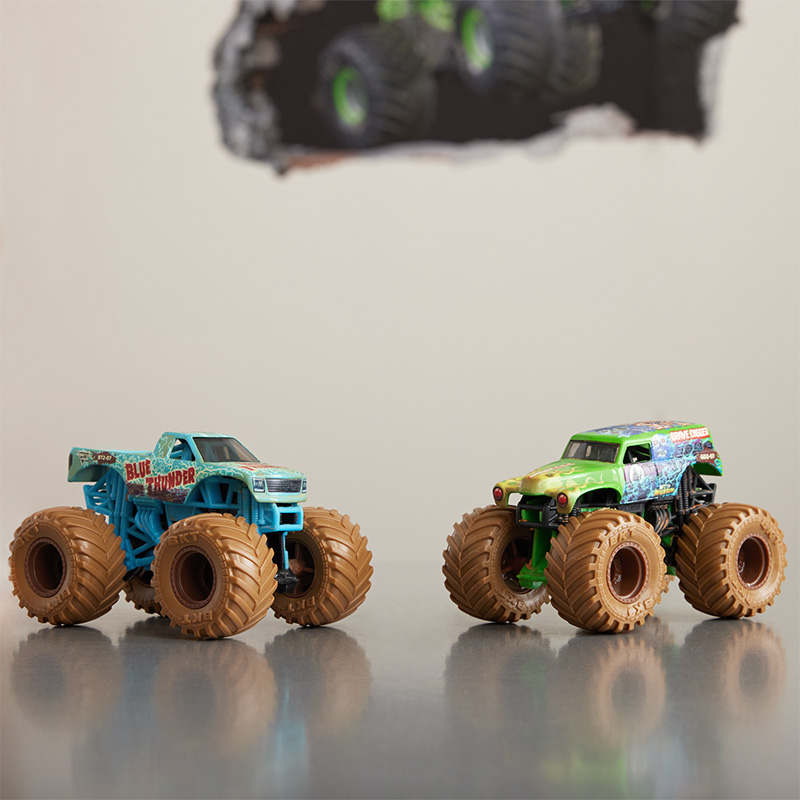 Đồ Chơi MONSTER JAM Ô Tô Chiến Xe Muder Bí Ẩn 6065345