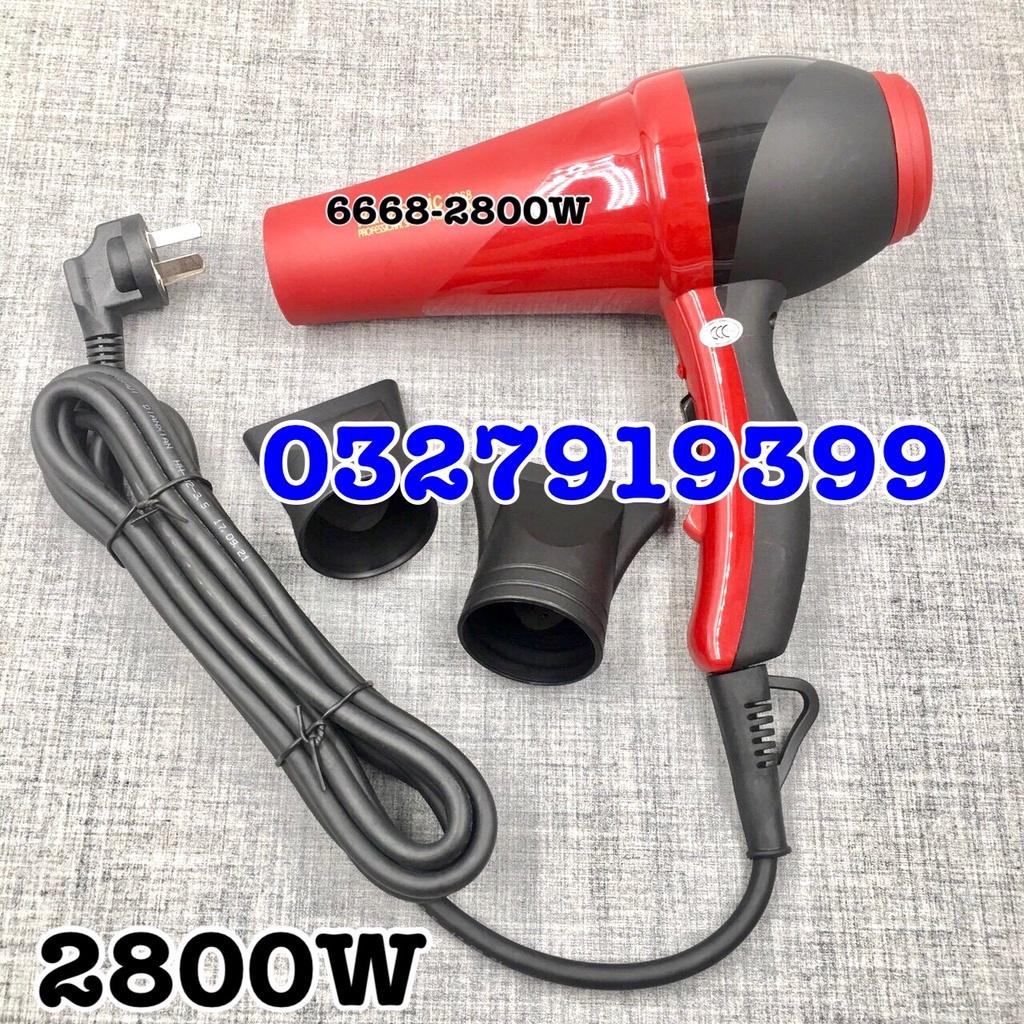 Máy sấy tóc cao cấp 6668 2800W