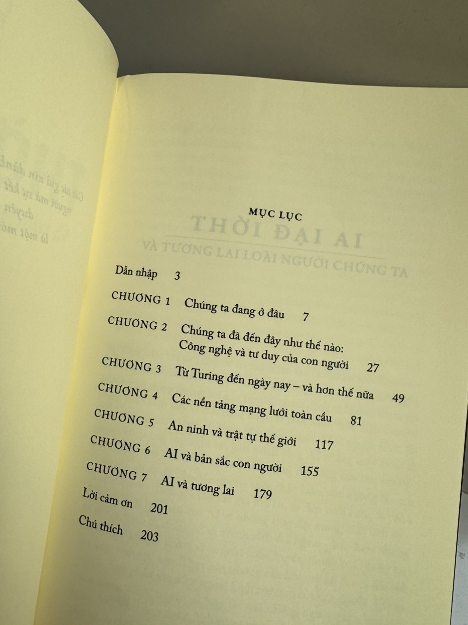 THỜI ĐẠI AI - VÀ TƯƠNG LAI LOÀI NGƯỜI CHÚNG TA– Henry A. Kissinger, Eric Schmidt, Daniel Huttenlocher– Mai Chí Trung dịch - NXB Trẻ