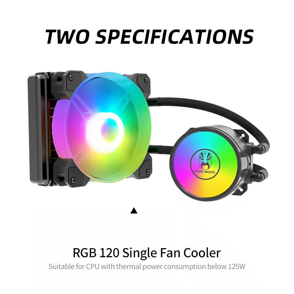 120 Bộ làm mát COOL MOON tản nhiệt CPU không ồn