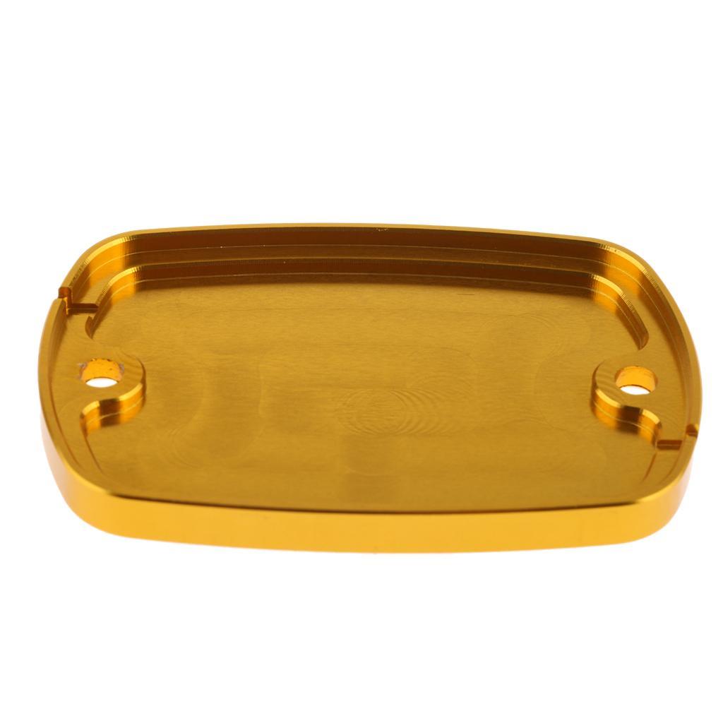 Gold Motorcycle CNC Front Brake Fluid Reservoir Cover Cap for Yamaha TMAX 500 530