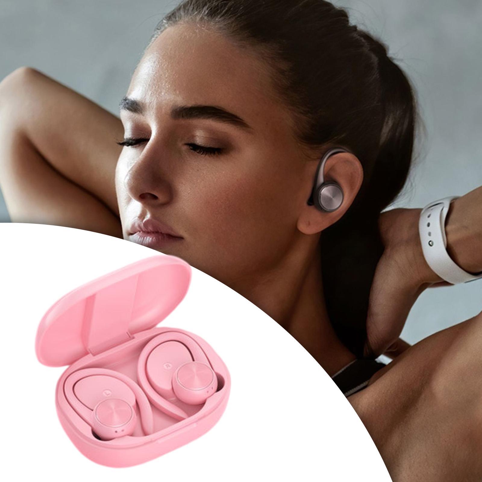 2 Pieces Ear-Hook Bluetooth 5.0 Earpiece for Driving LED Battery Display