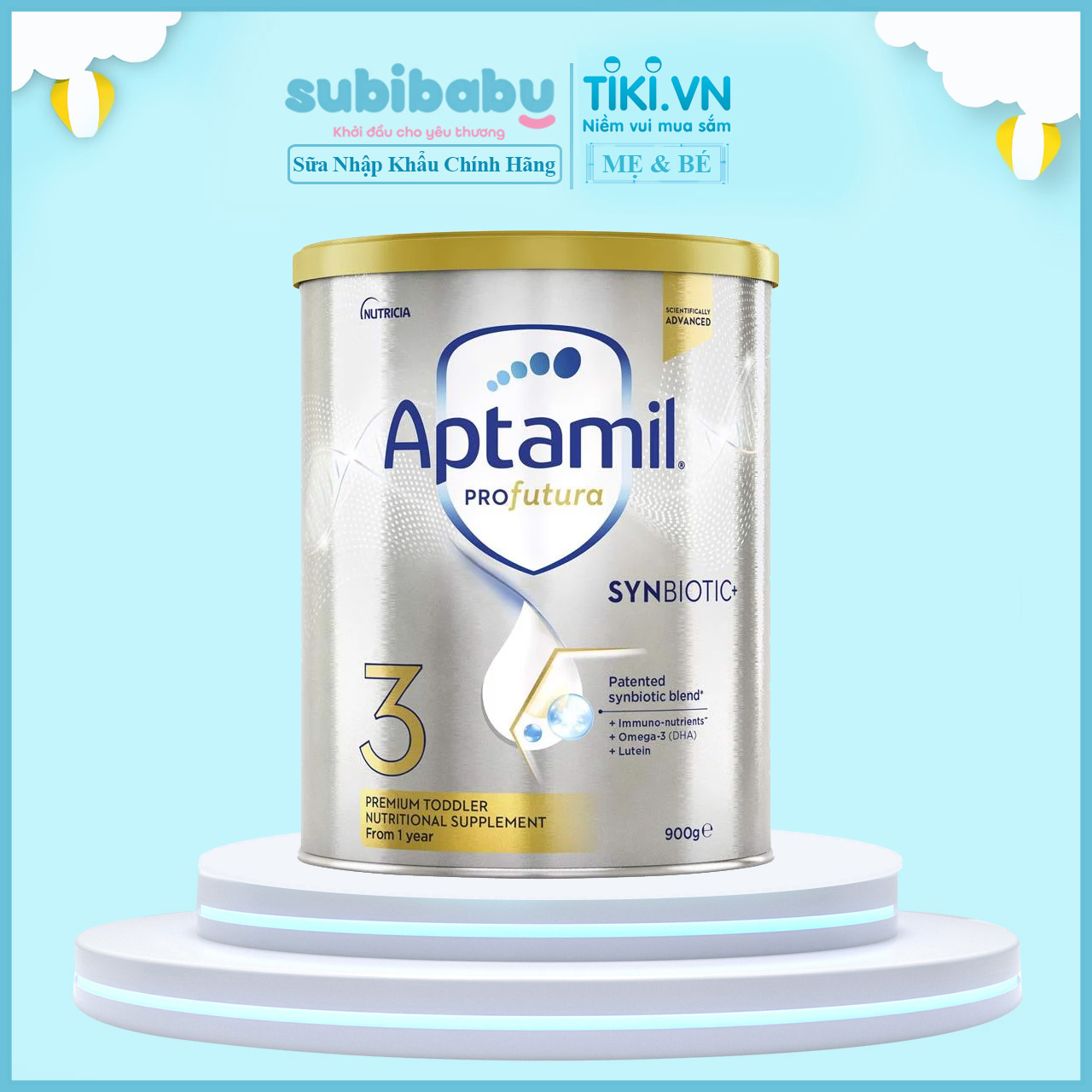 Sữa Aptamil Úc số 3 Profutura 900G (trẻ từ 1-3 tuổi)