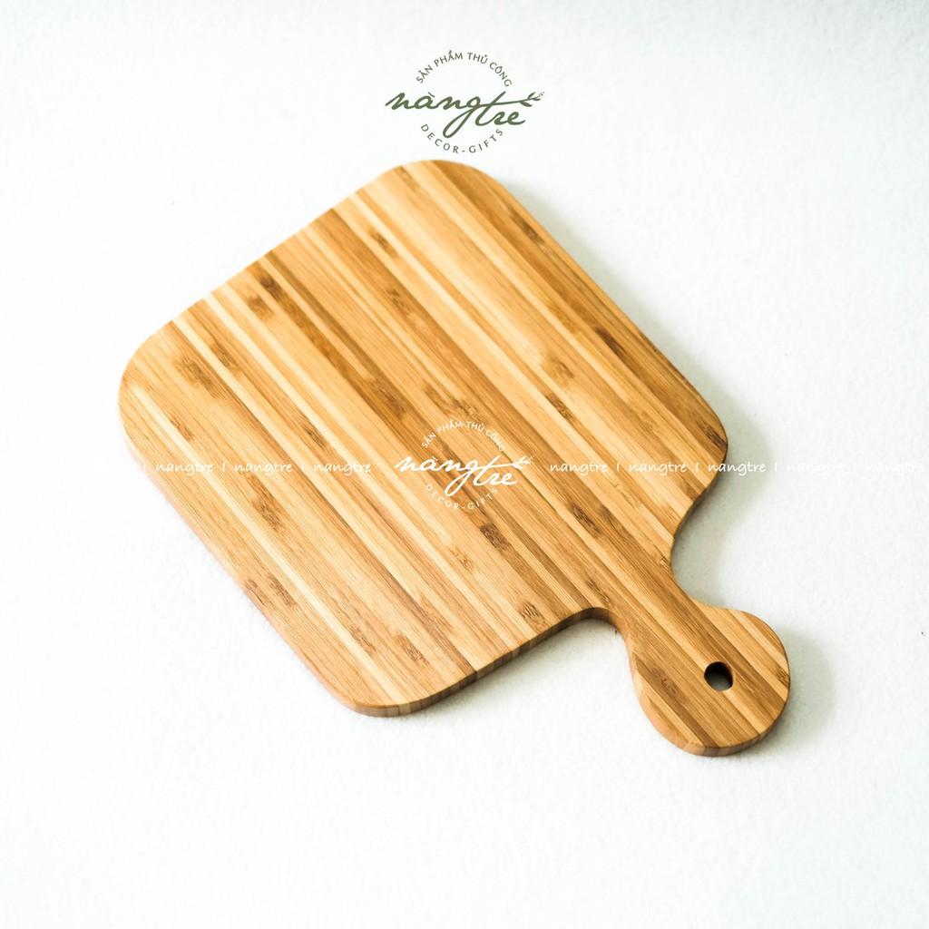 Thớt gỗ tre tự nhiên ( Bamboo wood cutting board)