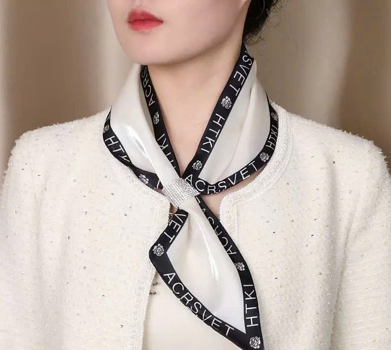 KHĂN LỤA DÀI KHĂN QUÀNG CỔ KHĂN CHOÀNG LỤA BĂNG ĐÔ TRANG TRÍ NƠ CAO CẤP ĐA NĂNG SANG TRỌNG THANH LỊCH MÃ 19