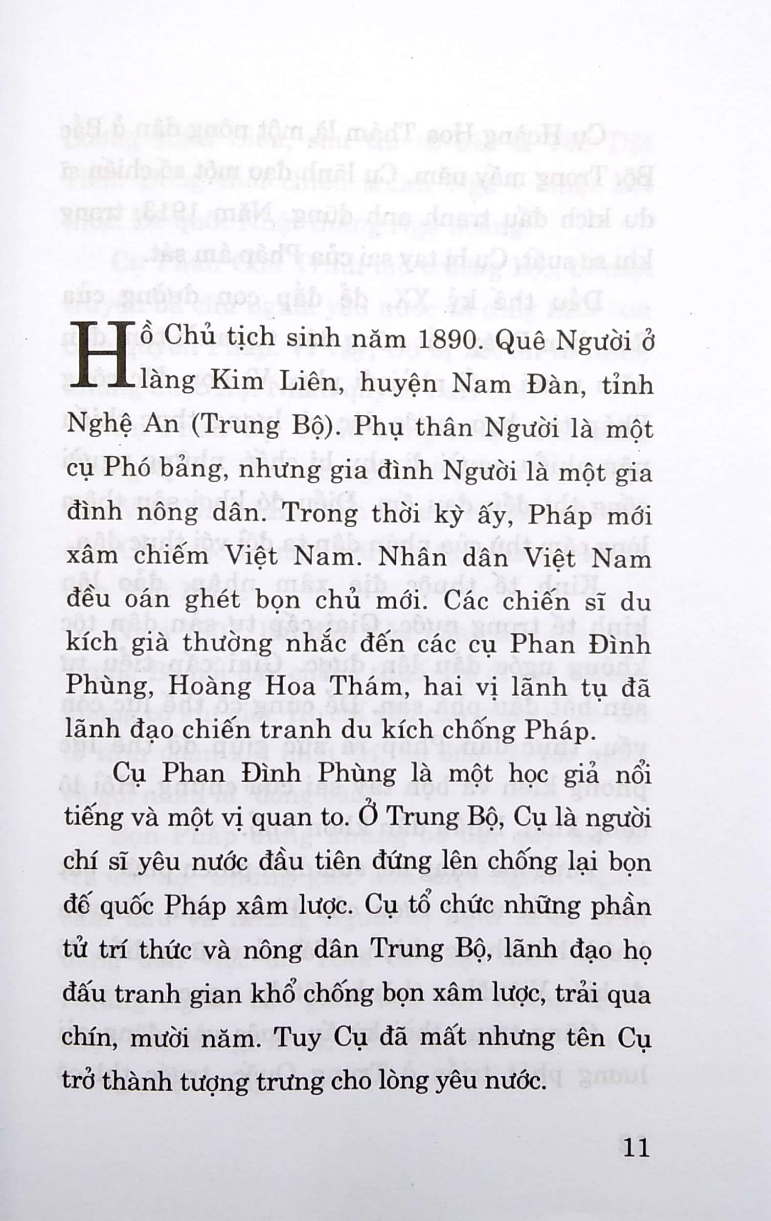 Những Mẩu Chuyện Về Đời Hoạt Động Của Hồ Chủ Tịch