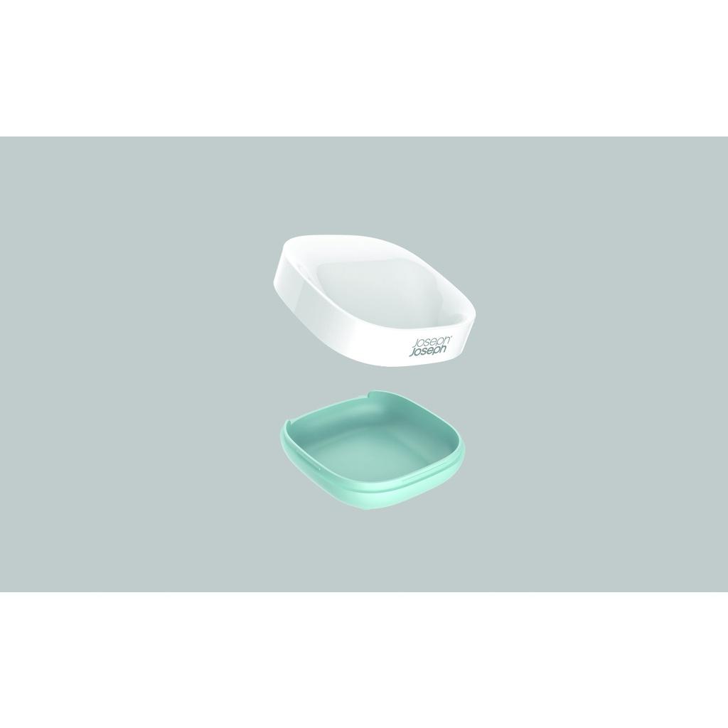 Khay đựng cục xà phòng Joseph Joseph 705027 (Xanh) - Slim Compact Soap Dish Blue