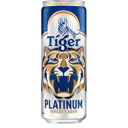 Thùng 24 Lon Cao Bia Tiger Platinum - Mới 330ml/Lon
