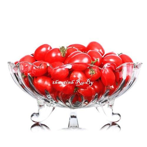 DĨA TRÁI CÂY THỦY TINH DÀY DẶN