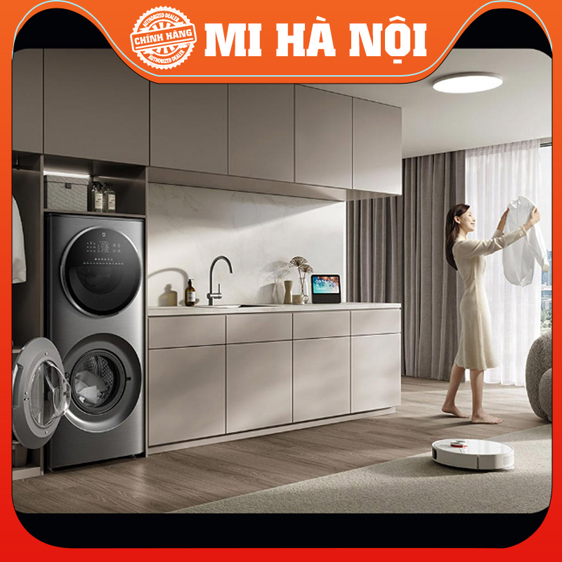 Máy Giặt Sấy Xiaomi Mijia 2 Tầng XM21 15Kg Sấy 7Kg Hàng chính hãng