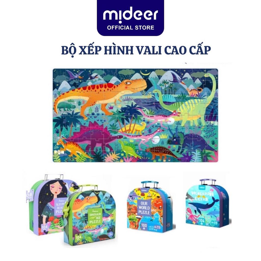 Đồ Chơi Xếp Hình Mideer Vali Gift Box Puzzle