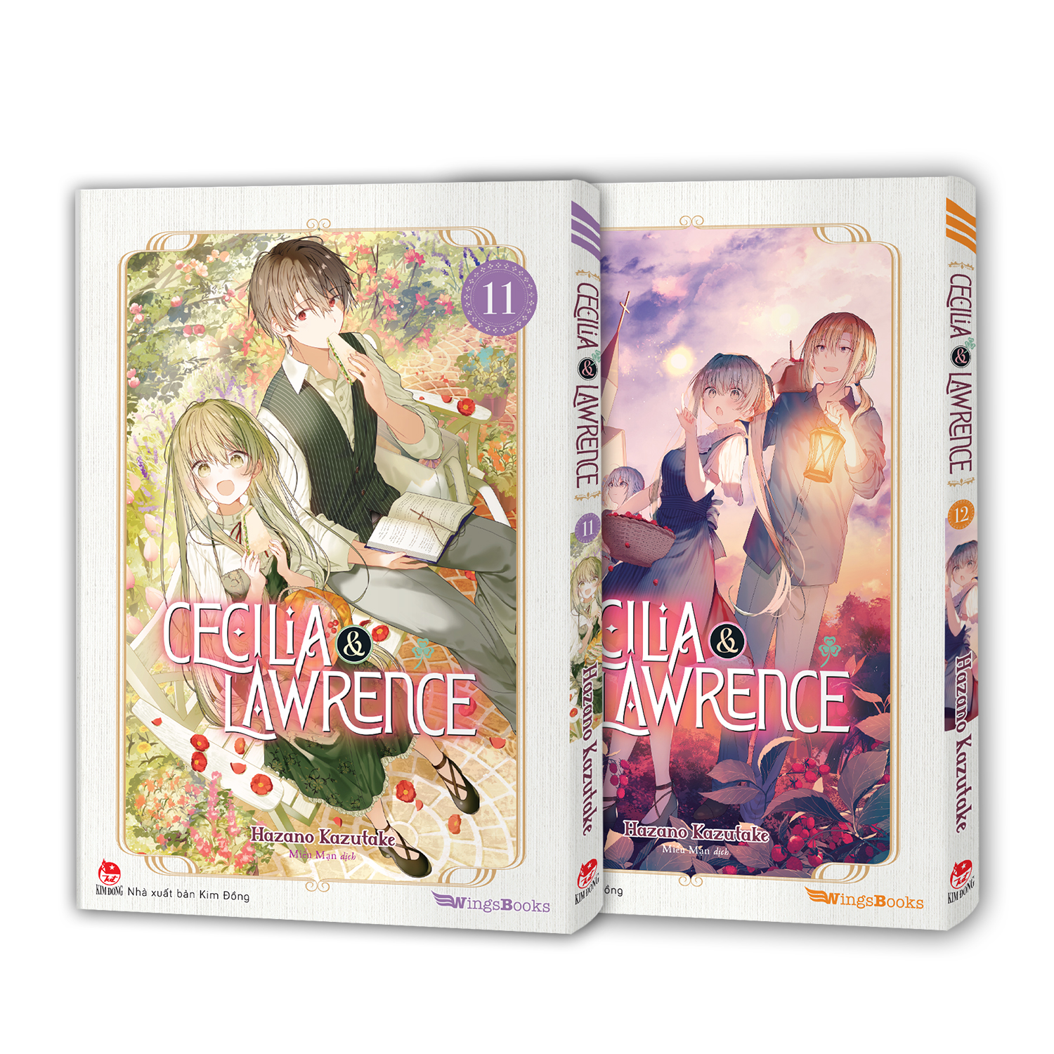 Combo Cecilia &amp; Lawrence – Tập 11 + 12 [Tặng 01 Bookmark PVC]