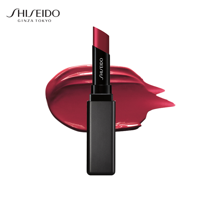 Son bán lì kết cấu gel Shiseido VisionAiry Gel Lipstick 204 Scarlet Rush