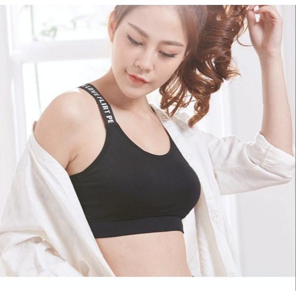 Áo lót tập Gym dây LOVE A02