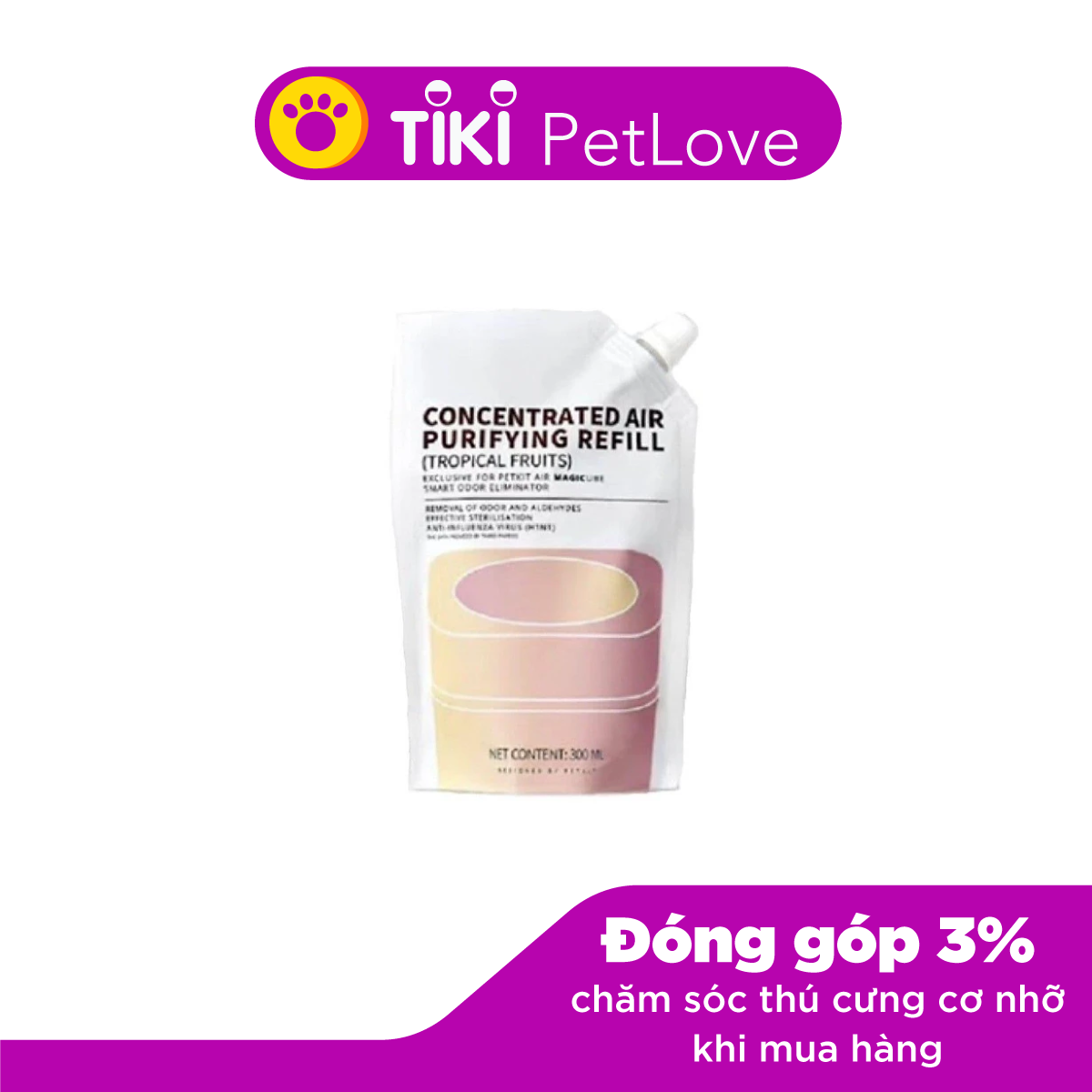 Dung dịch khử mùi máy Petkit Air Magicube cho thú cưng