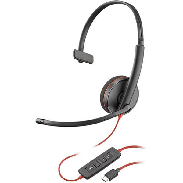 Tai nghe Plantronics C3210-USB-C - Hàng chính hãng- Tai nghe UC có dây, một bên tai, âm thanh vượt trội