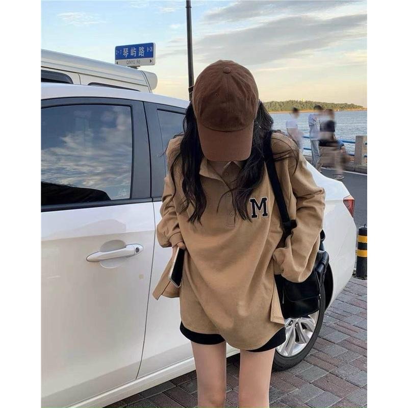 ÁO SWEATER THÊU CHỮ M