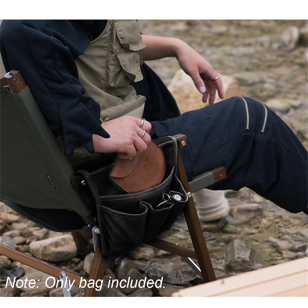 Túi canvas treo tay ghế cắm trại đa dụng dành cho câu cá, cắm trại