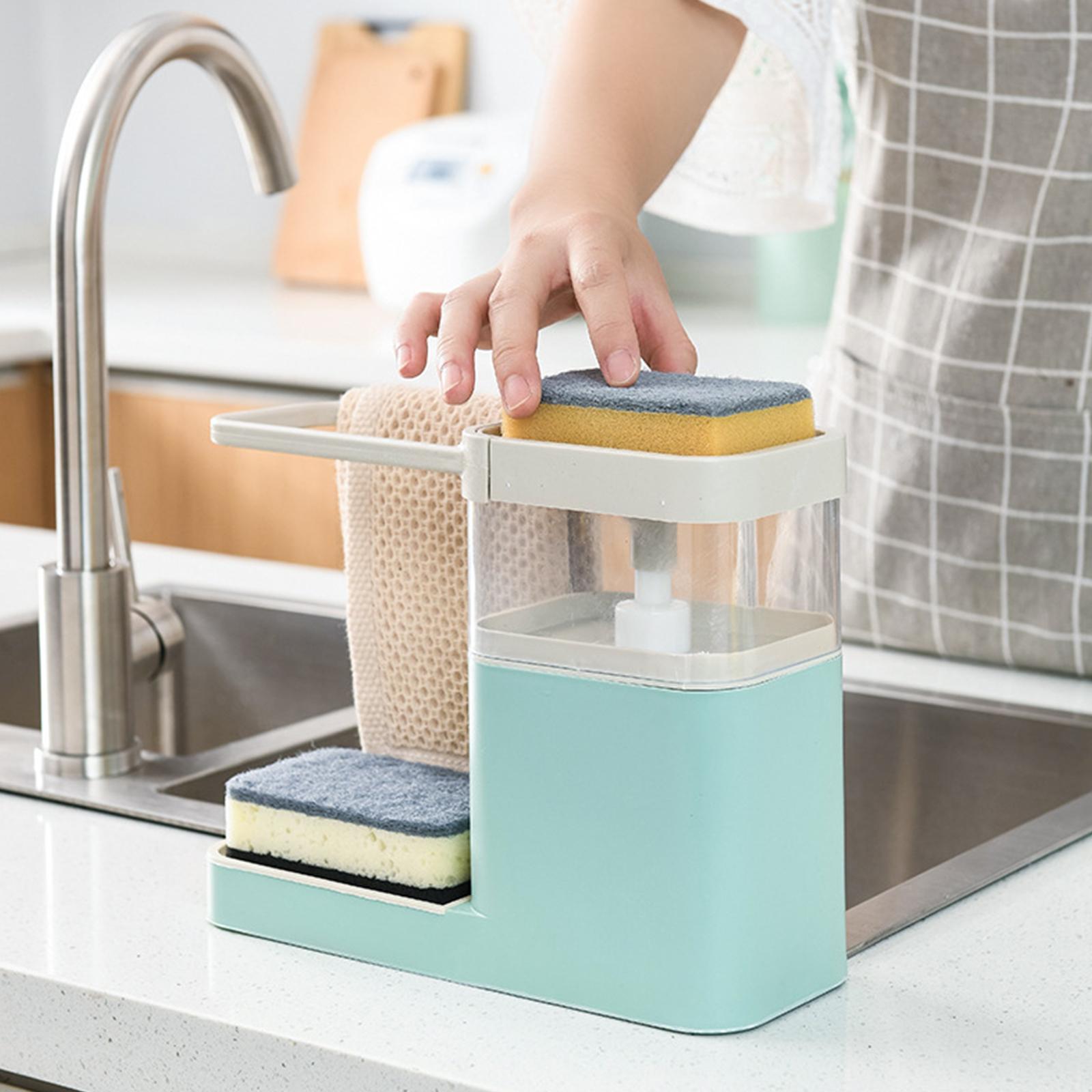 Hộp Đựng Xà Phòng Đa Dụng Kèm Thanh Treo Khăn