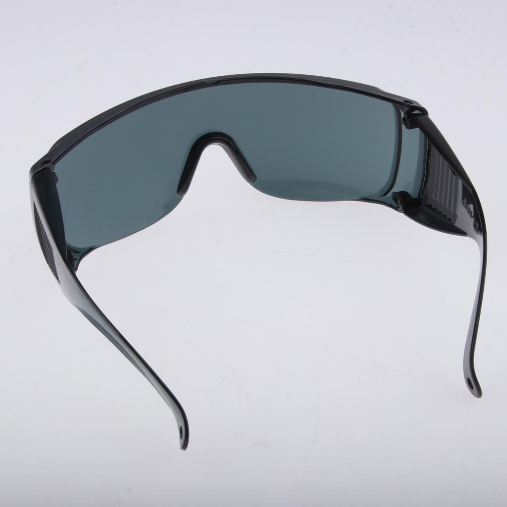 2pcs Windproof Lightweight Work Safety Glasses Eye Protector Tools Grey