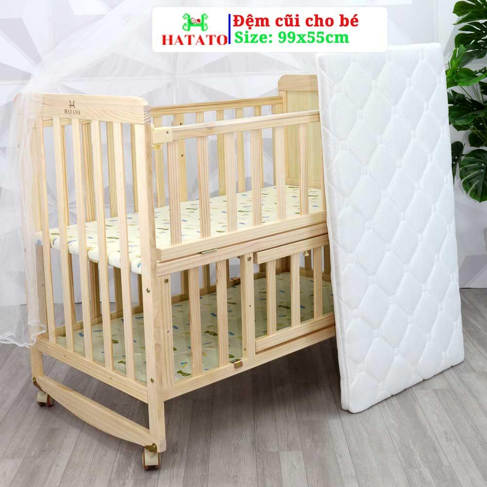 Đệm Cũi Cho Bé Hatato Size 99x55