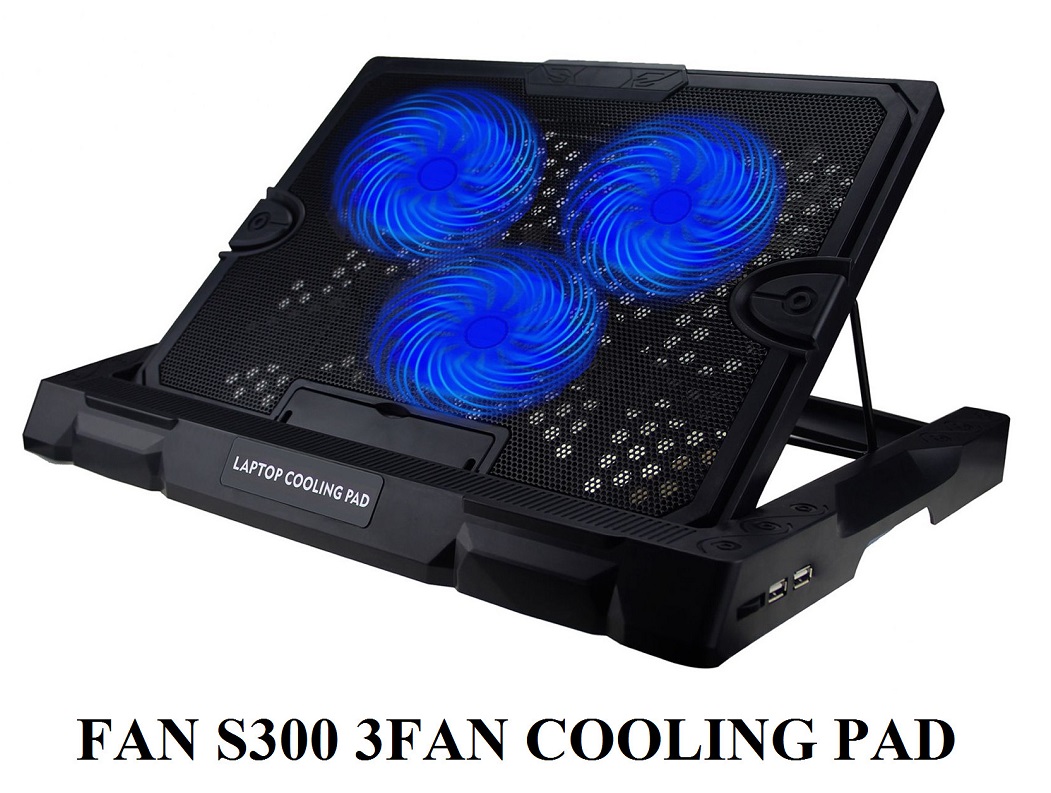 ĐẾ TẢN NHIỆT LAPTOP 3 FAN COOLING PAD S300 - HT