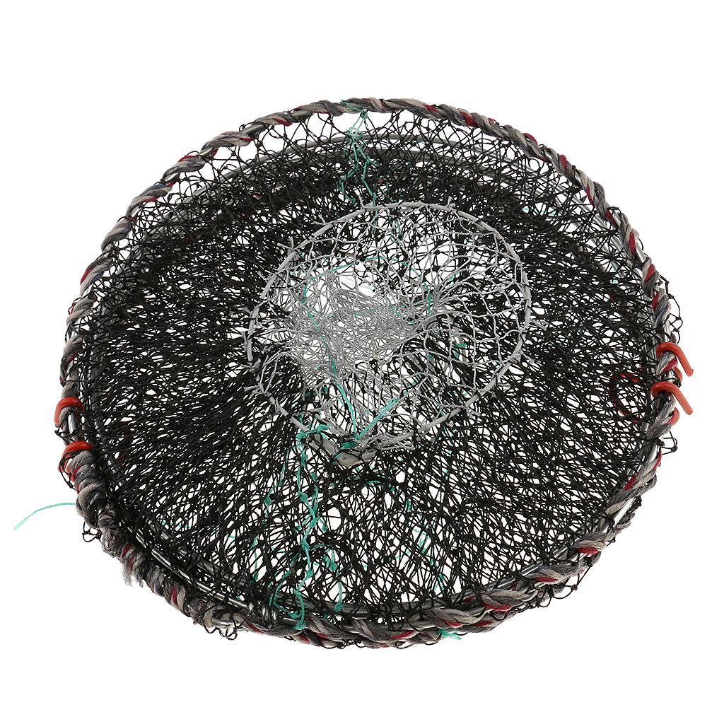 Foldable Fishing Net Trap Cast Dip Net Cage for Fish Shrimp Minnow Crayfish Crab