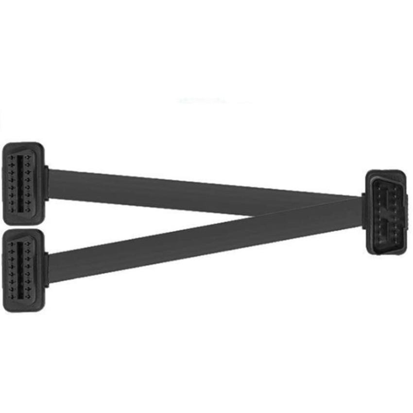Dây cáp chia cổng OBD2 trên ô tô từ 1 thành 2 cổng chân 16 dây dài 20cm