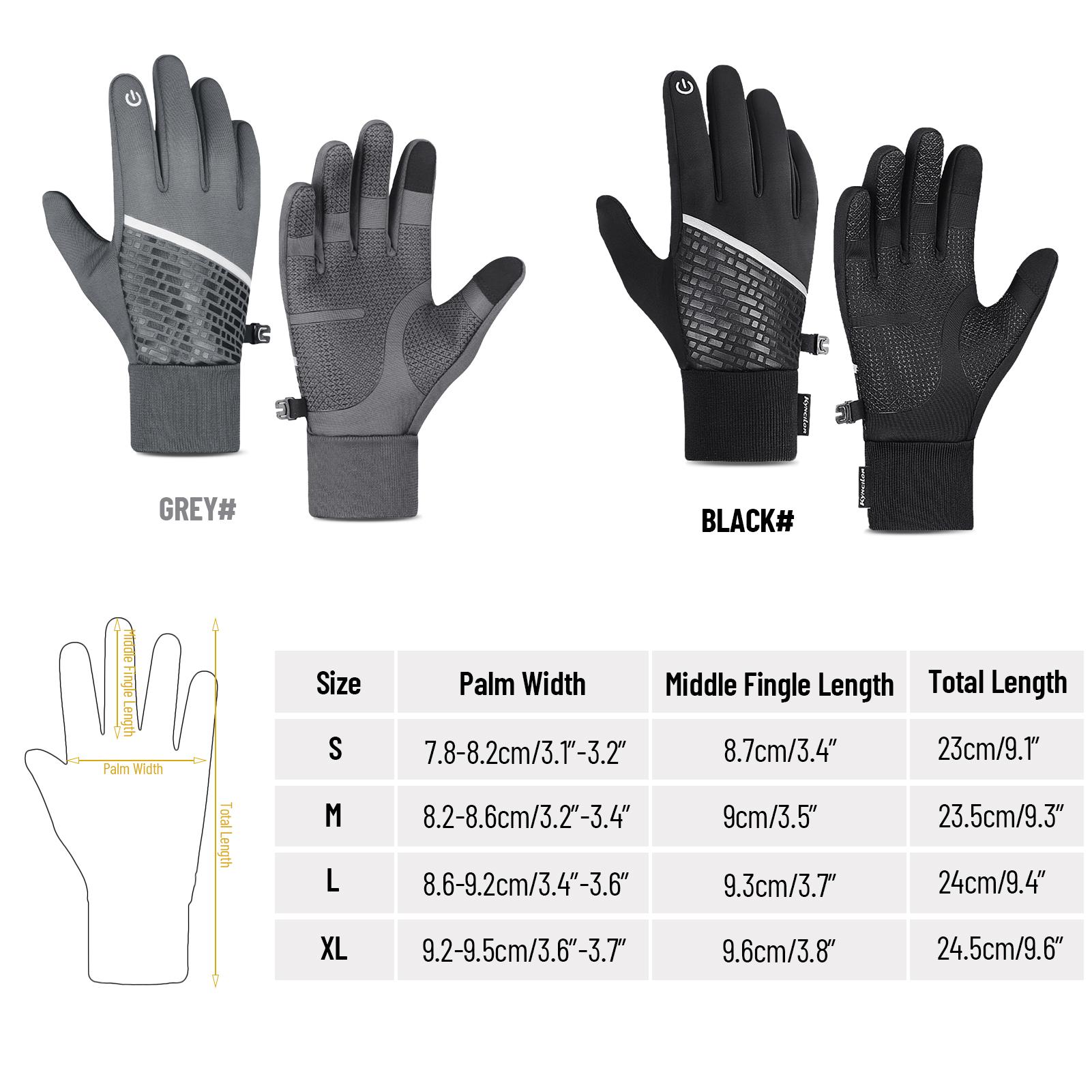 Găng Tay Ấm Áp Mùa Đông Lông Cừu Chống Thấm Nước Sử Dụng Màn Hình Cảm Ứng Dễ Dàng