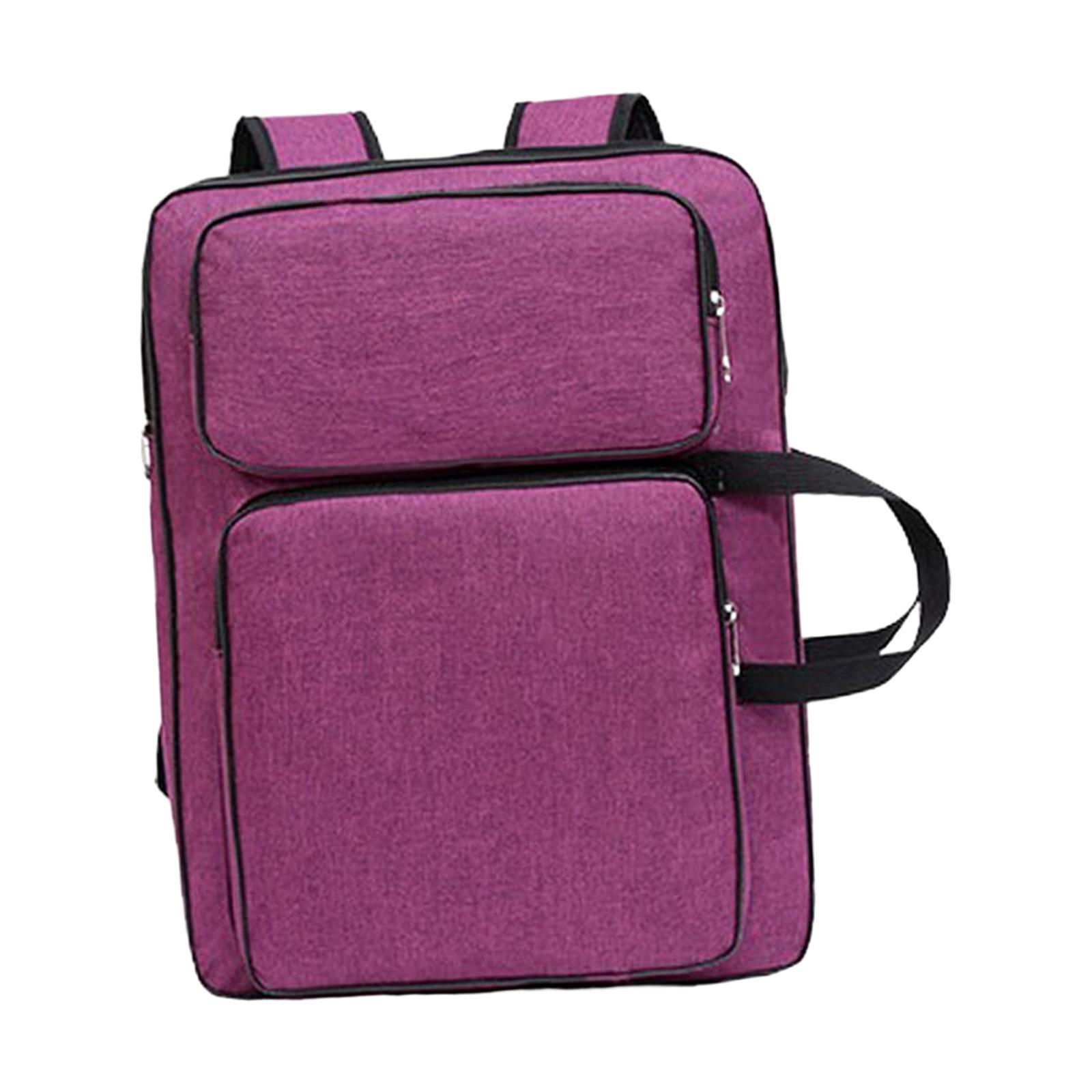 A3 Art Portfolio Case Tote Bag Water Resistant Art Supplies Artists Backpack