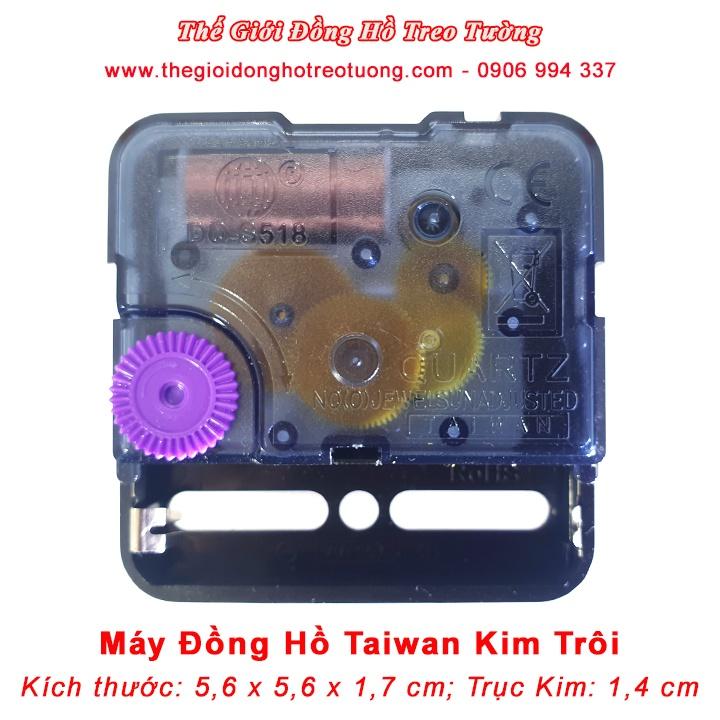 Máy Đồng Hồ KIM TRÔI Loại Tốt – Tặng Kèm Bộ Kim Tự Chọn và Pin AA.