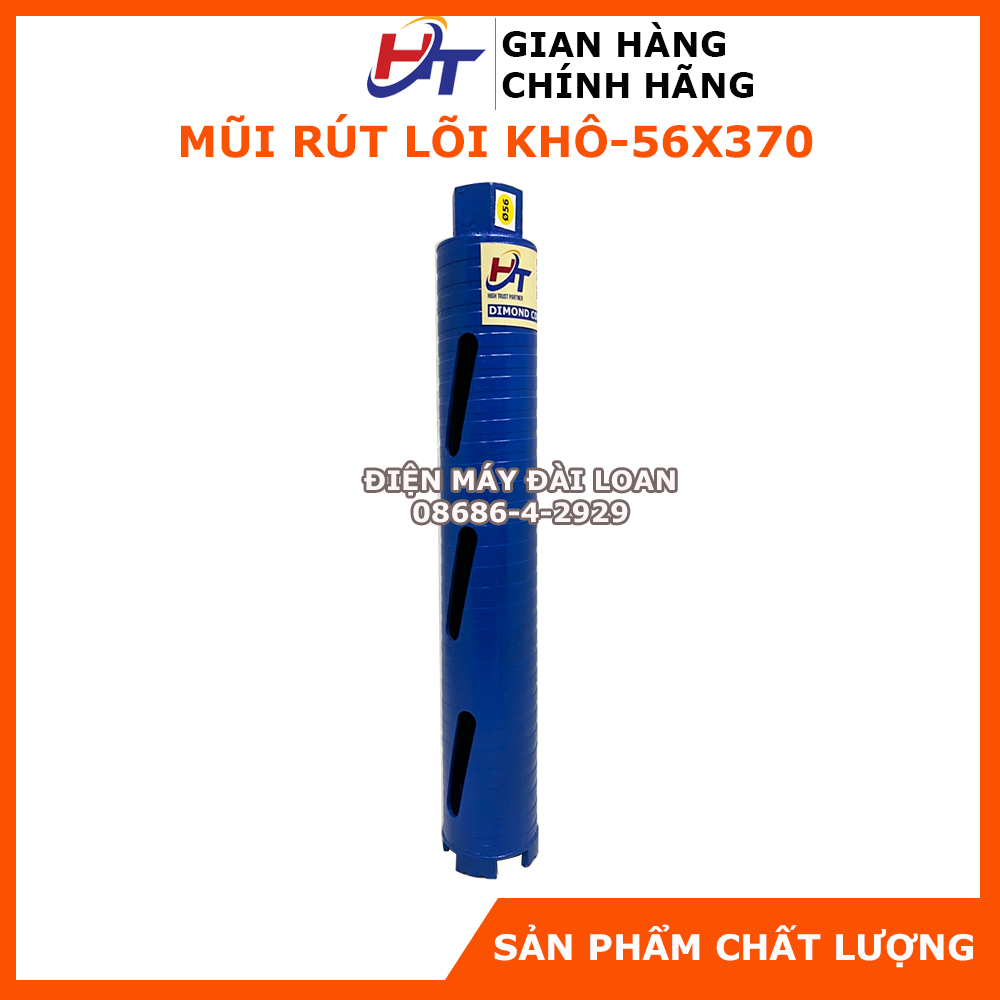 Mũi khoan rút lõi khô HT-K56X370MM