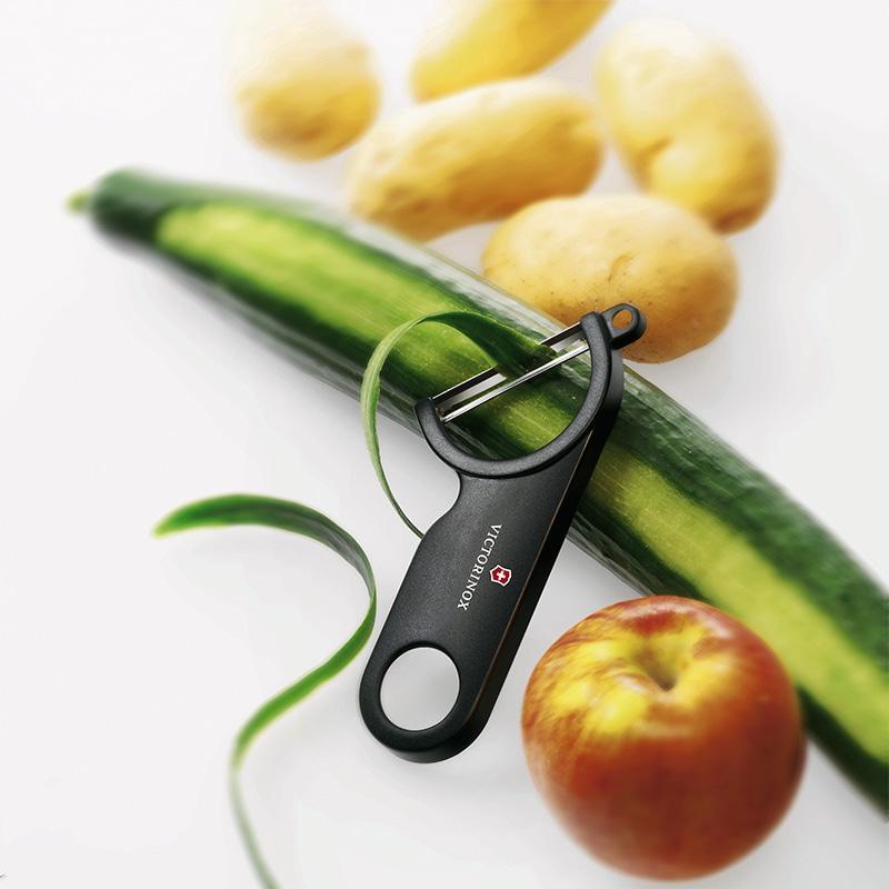 Nạo Rau Củ Quả Đa Năng Victorinox, Lưỡi Thép Không Gỉ, Tay Cầm Chống Trượt Chắc Chắn, Nhập Thụy Sỹ