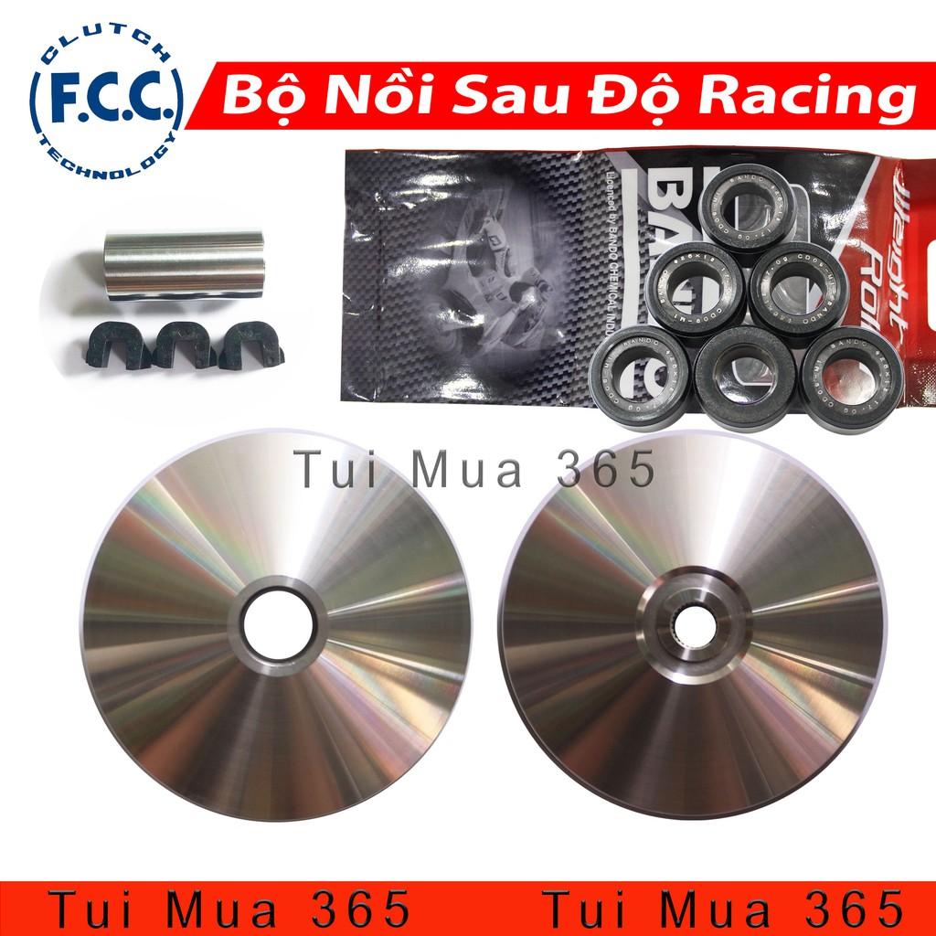 Full Bộ Nồi Trước và Nồi Sau Độ Racing Honda Vario, AirBlade 125, Click 125, Sh Mode, Lead 125, PCX, SH VN