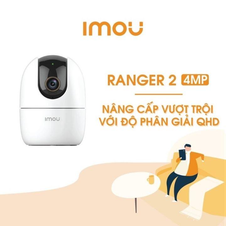 Camera Wifi Ip IMOU A22EP 1080P, Xoay 360 Trong Nhà Còi Hú Báo Động,Hàng chính hãng