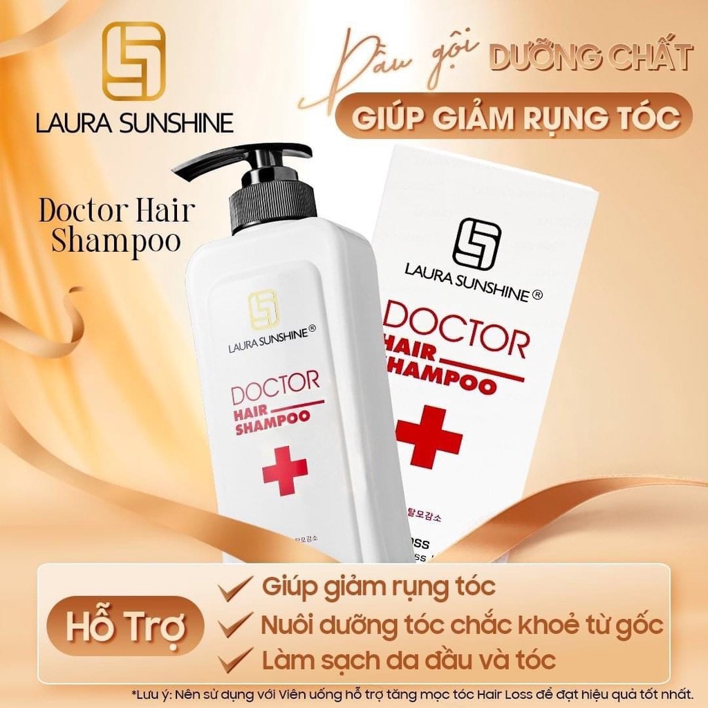 [Tặng Quà] Dầu gội giúp giảm rụng tóc Doctor Hair Shampoo 500ml