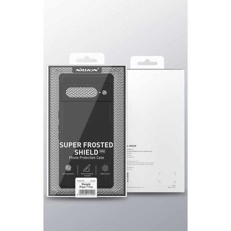 Ốp Lưng cho Google Pixel 7 Pro Nillkin Nhựa Sần lưng PC cứng, viền TPU chống sốc Hàng nhập khẩu