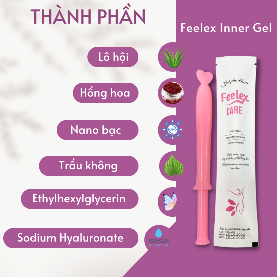 Dung dịch vệ sinh phụ nữ đũa thần inner OZO Feelex Care