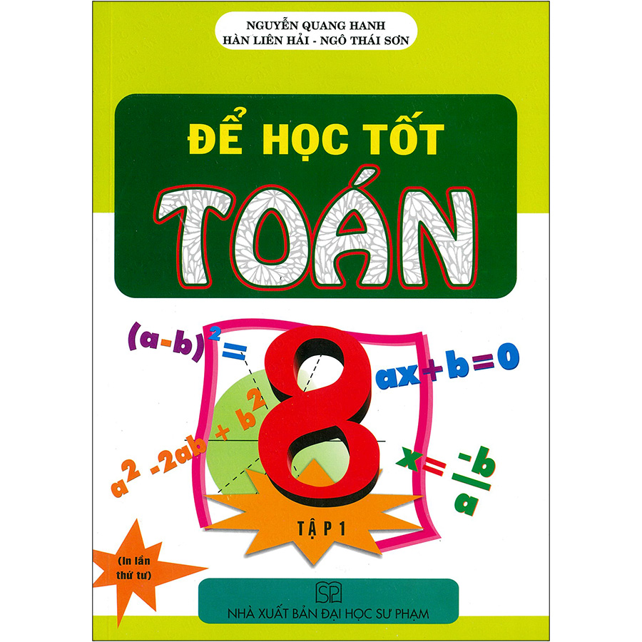 Để Học Tốt Toán 8 Tập 1 (Tái Bản 2020)