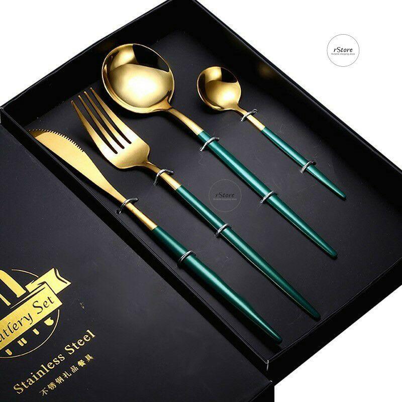 Bộ Muỗng Thìa Nĩa Dĩa Cao cấp bằng Thép không gỉ