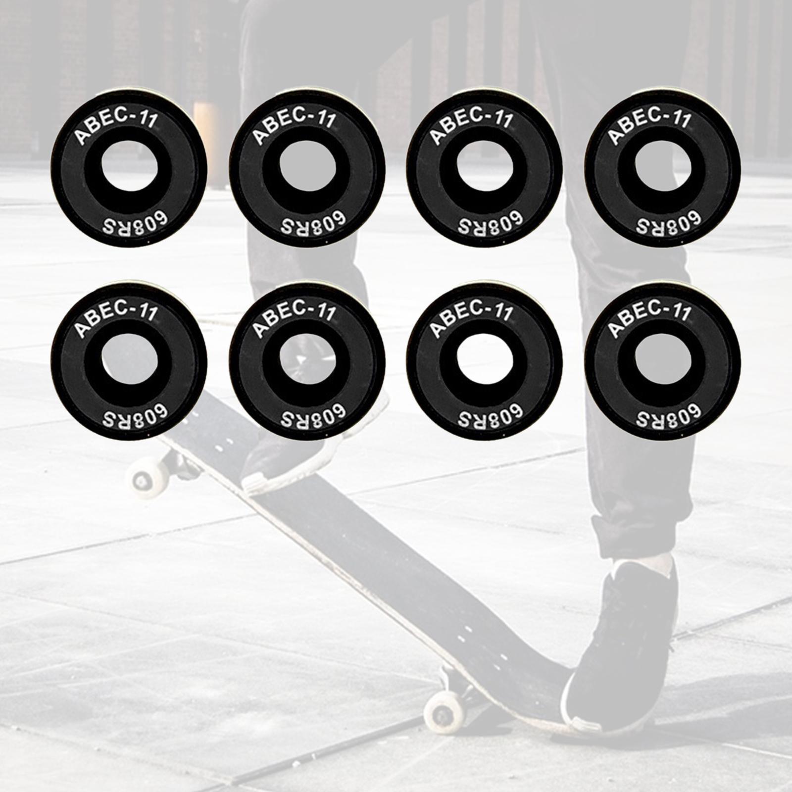 608RS Skateboard Bearing Replacement ABEC-11 Longboard Ball Bearings