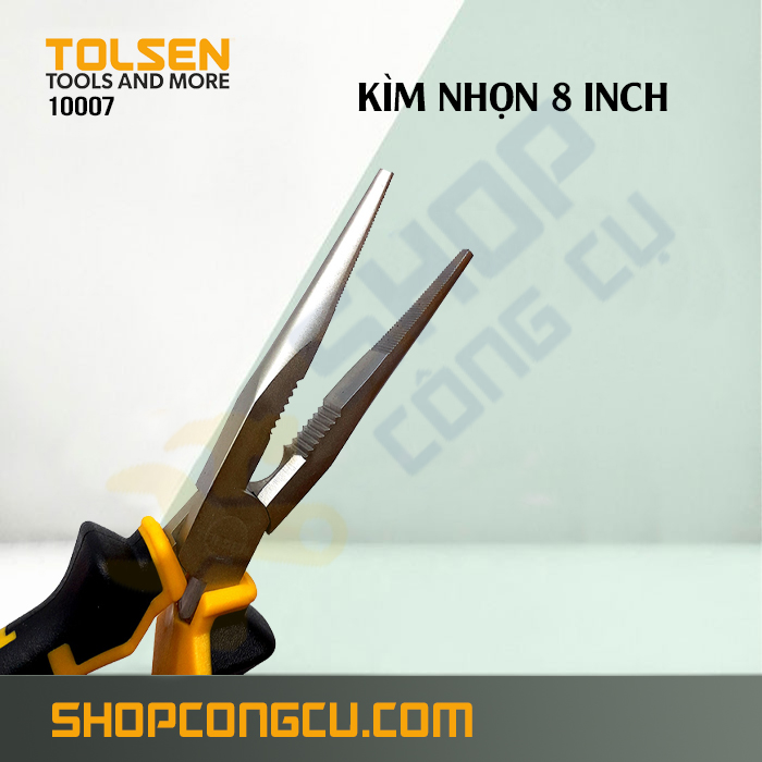 Kìm nhọn 8 inch Tolsen 10007