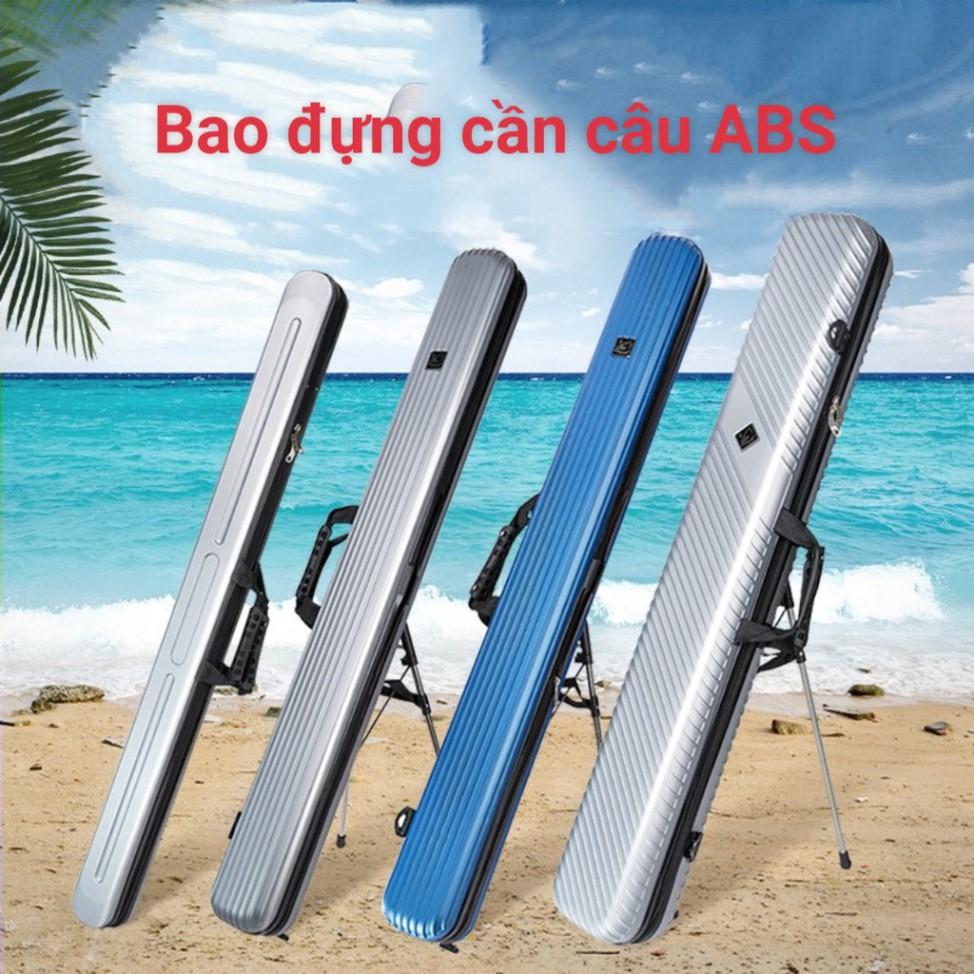 Bao Đựng Cần Câu Cá ABS Cứng Dài 1m25 Có Chân Chống