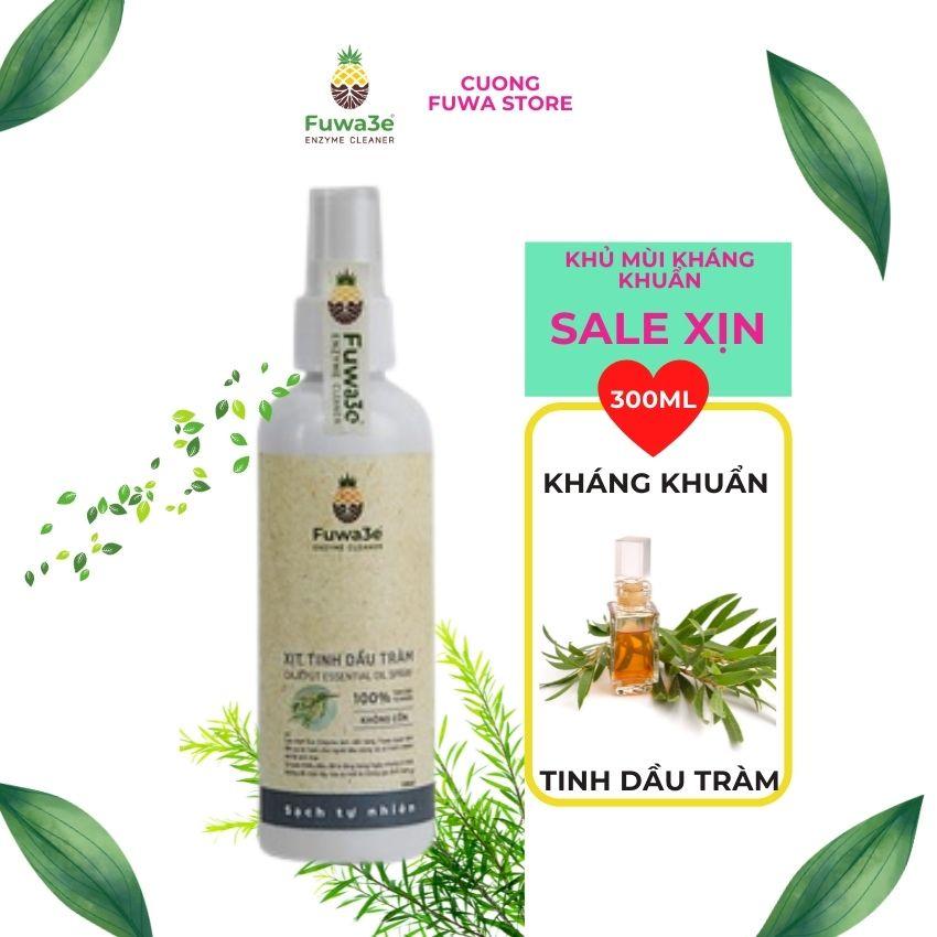 Xịt khử mùi kháng khuẩn đuổi muỗi côn trùng Fuwa3e hữu cơ tinh dầu sả chanh 100ml,cuong fuwa shop