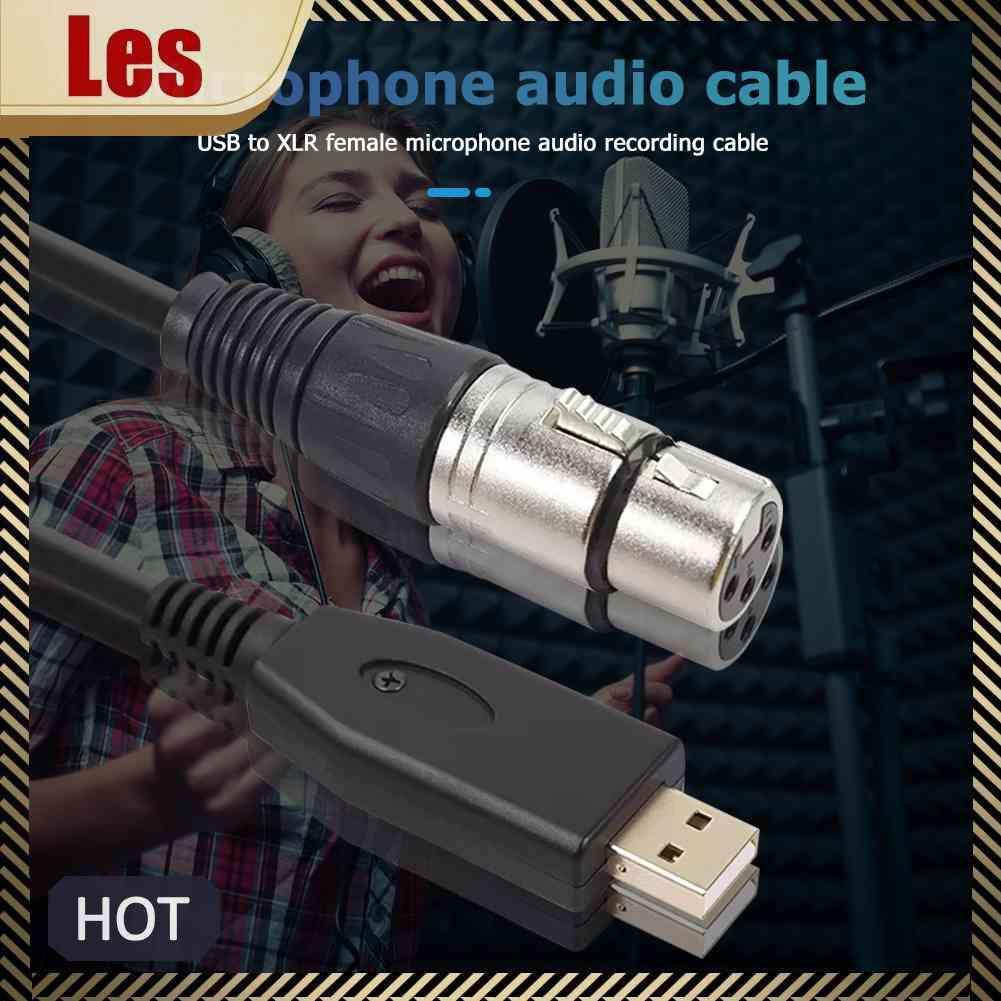 Cáp ChuyểN ĐổI USB Microphone Sang XLR 3-Pin