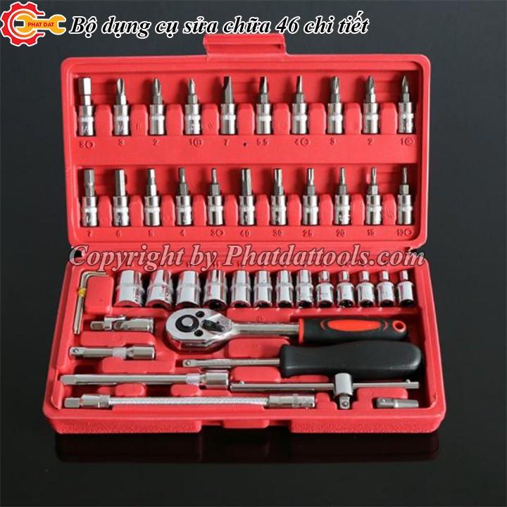 Bộ dụng cụ sửa chữa oto,xe máy 46 chi tiết CR-V