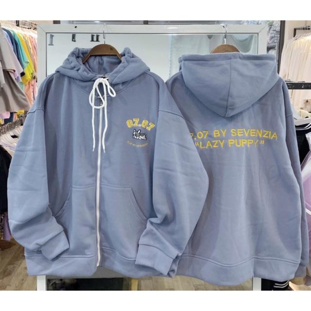 Áo khoác 07.07 xanh xám Unisex